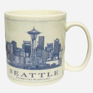 Starbucks Hometown 2008 City Of Seattle Architecture Series 18oz Coffee Mug